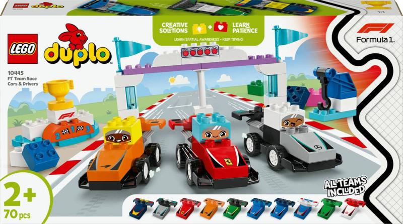 Lego DUPLO Auta a řidiči F1 10445 (stavebnice)