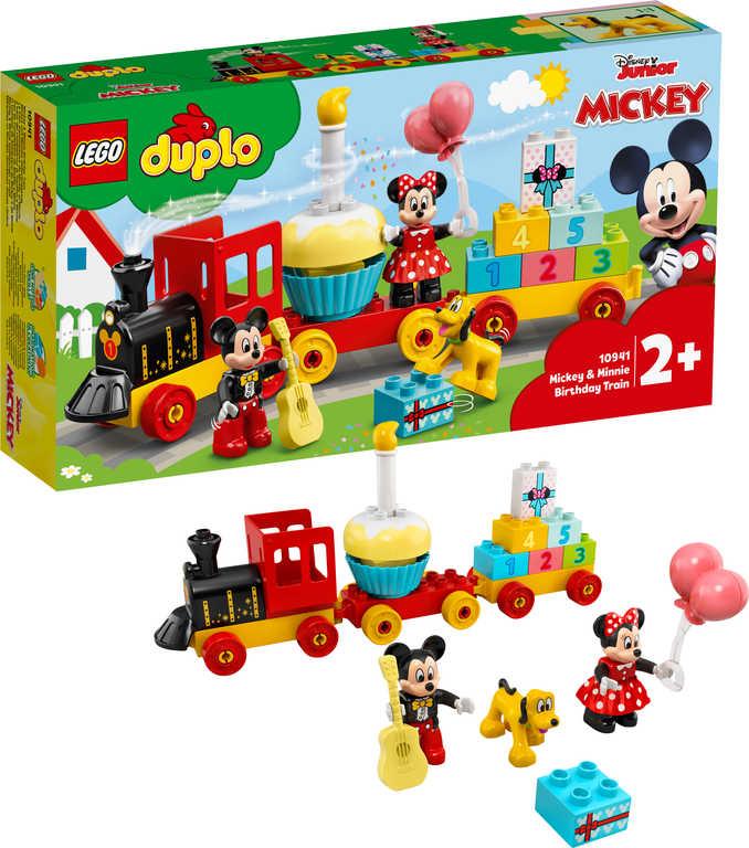 Lego DUPLO Narozeninový vláček Mickeyho a Minnie 10941 (stavebnice)