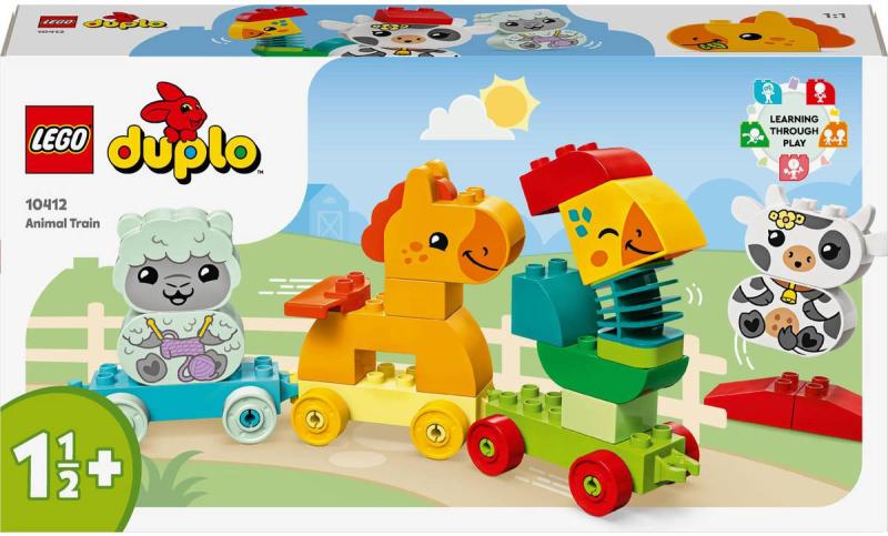 Lego DUPLO Vláček se zvířátky 10412 (stavebnice)