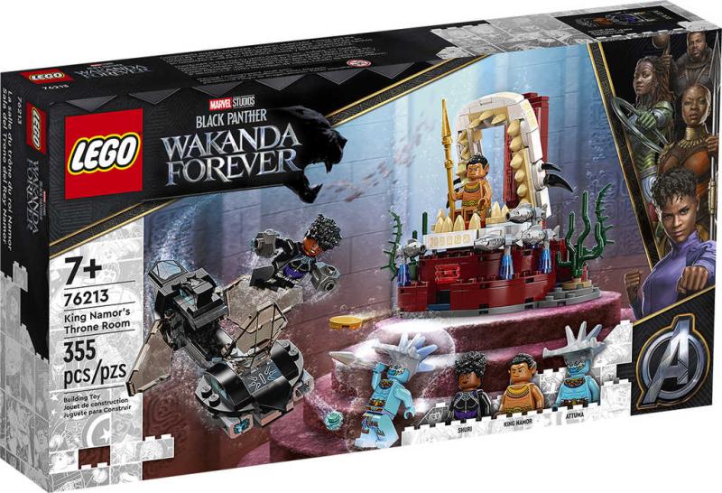 Lego MARVEL Black Panther: Trůnní sál krále Namora 76213 (stavebnice)