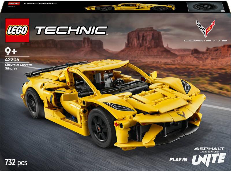 Lego TECHNIC Auto Chevrolet Corvette Stingray 42205 (stavebnice)