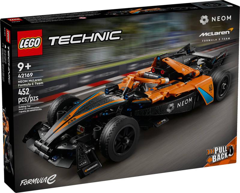 Lego TECHNIC NEOM Auto McLaren Formula E Race Car 42169 (stavebnice)