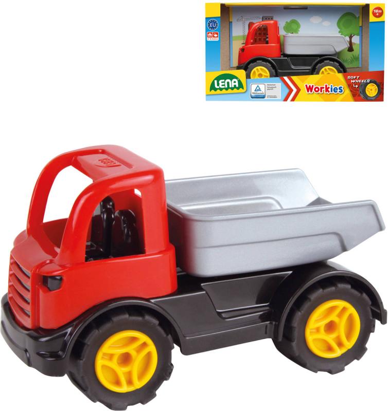 Lena Workies auto nákladní sklápěč 12cm náklaďák plast