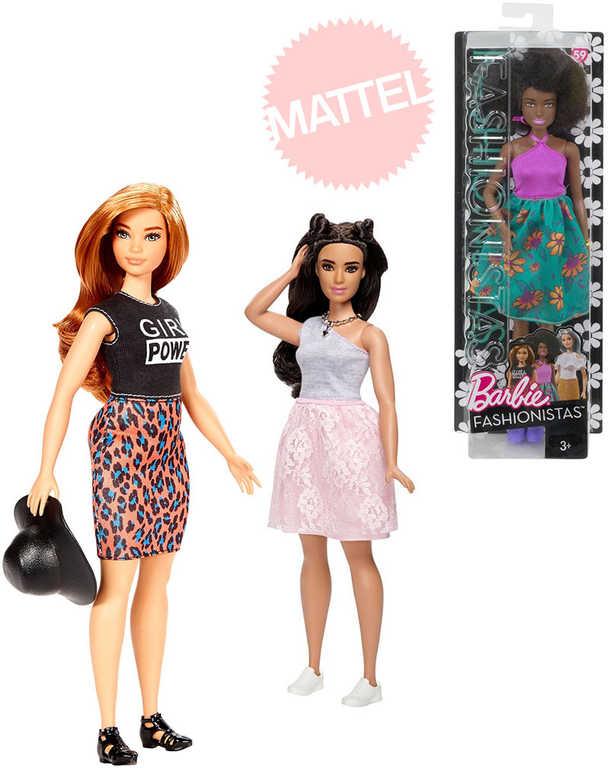 Mattel BRB BARBIE Panenka modelka 29cm fashion obleček 5 druhů