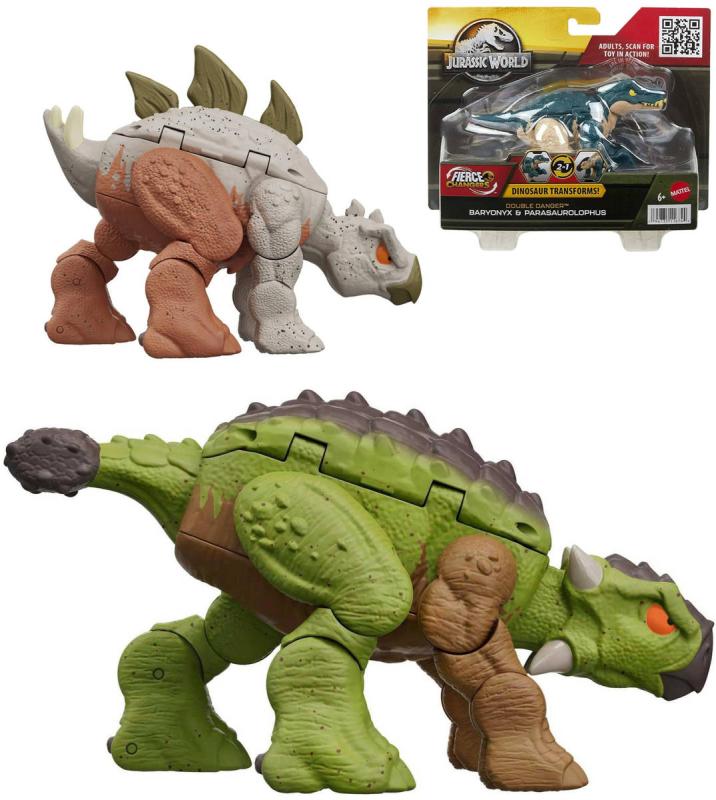 Mattel Jurassic World dinosaurus pravěký ještěr s transformací 4 druhy plast