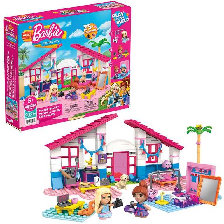 Mattel MEGA CONSTRUX Barbie Dům snů Dreamhouse set se 2 figurkami (stavebnice)