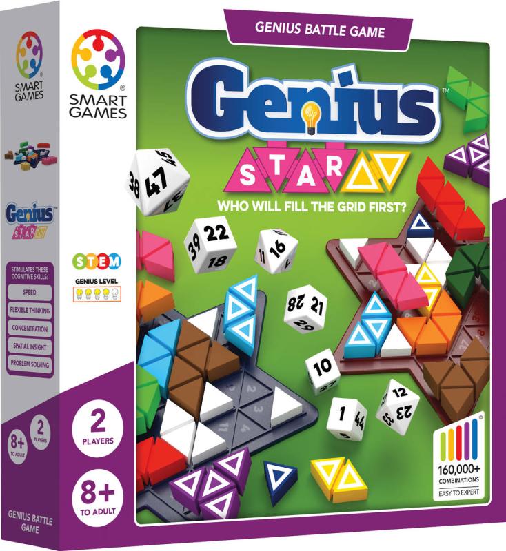 Mindok HRA Smart Genius star logická (společenská hra)