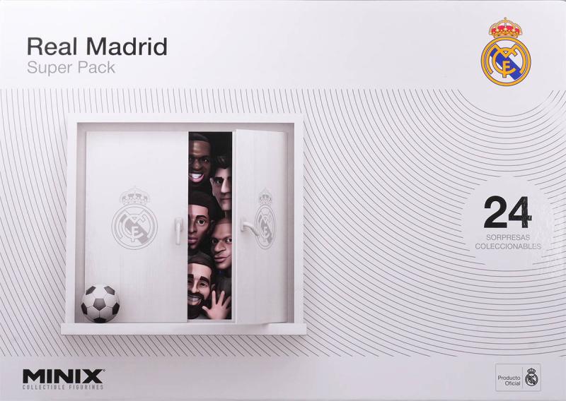 MINIX Adventní kalendář Real Madrid fotbalové hvězdy sběratelské figurky