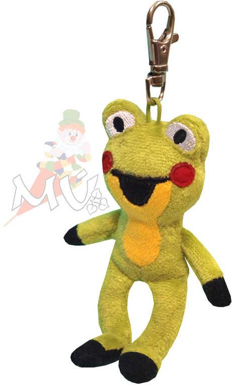 Moravská ústředna Žabka s karabinou 11 cm (plyšová hračka)
