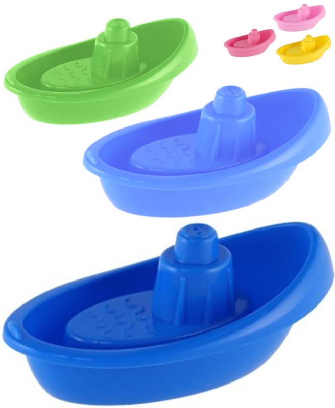 Profibaby 3 lodičky na koupání do vany do vody různé barvy pro miminko