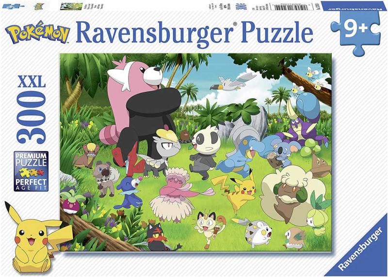 Ravensburger Puzzle XXL Divocí Pokémoni 49x36cm skládačka 300 dílků