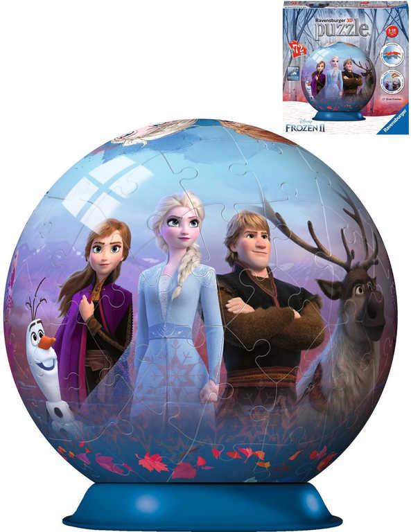 Ravensburger Puzzleball 3D Frozen 2 skládačka 72 dílků plast