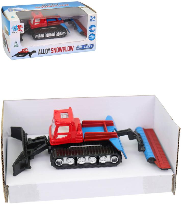 Rolba sněžná kovová pásové vozidlo na sníh 2 barvy