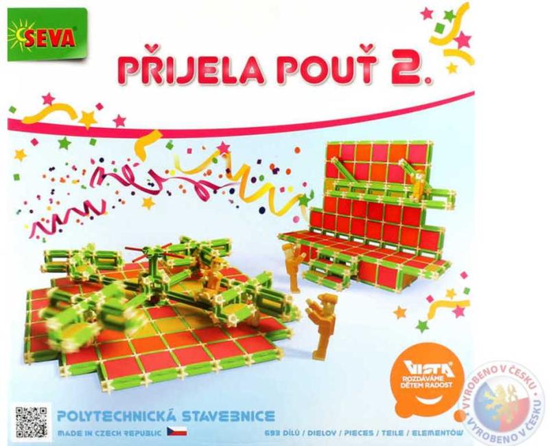Seva Přijela pouť 2 polytechnická (stavebnice) 693 dílků