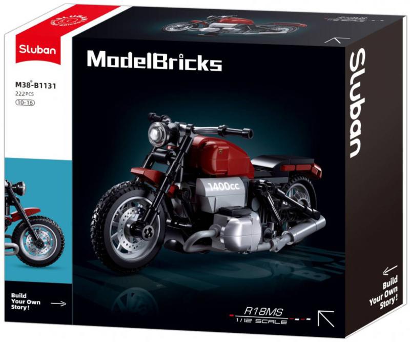 Sluban Model Bricks Motorka R18 222 dílků (stavebnice)