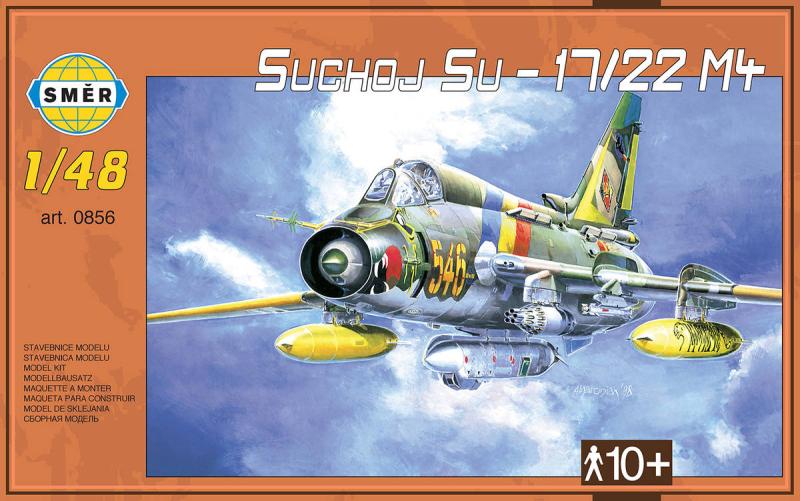 Směr SMĚR Model bojové letadlo Suchoj SU-17/22 M4 (stavebnice letadla)