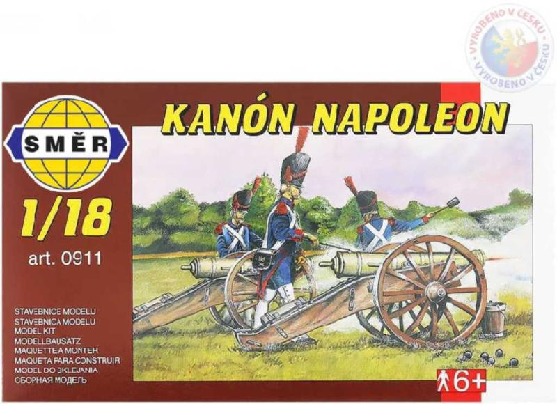 Směr SMĚR Model Kanón NAPOLEON 1:18 (stavebnice děla)