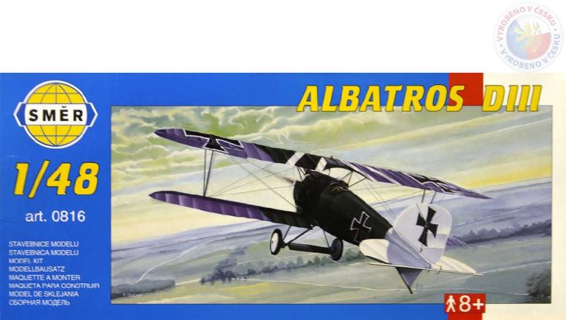 Směr SMĚR Model letadlo Albatros D III 1:48 (stavebnice letadla)