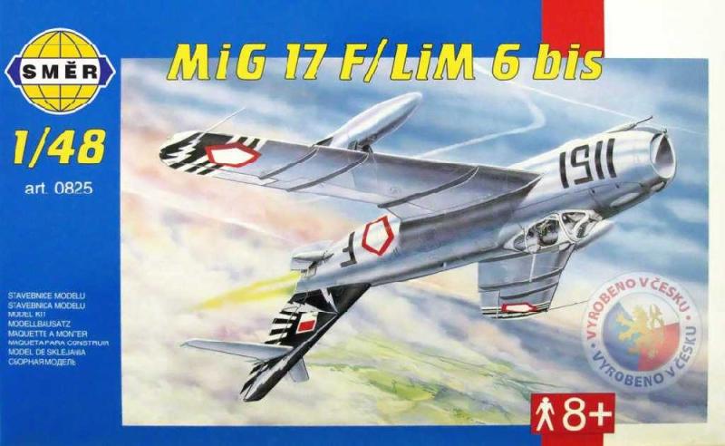 Směr SMĚR Model letadlo Mig 17 F 1:48 (stavebnice letadla)