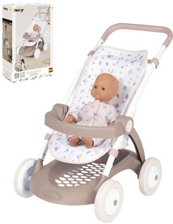 Smoby Kočárek sportovní Baby Nurse Chuli Pop pro panenku miminko