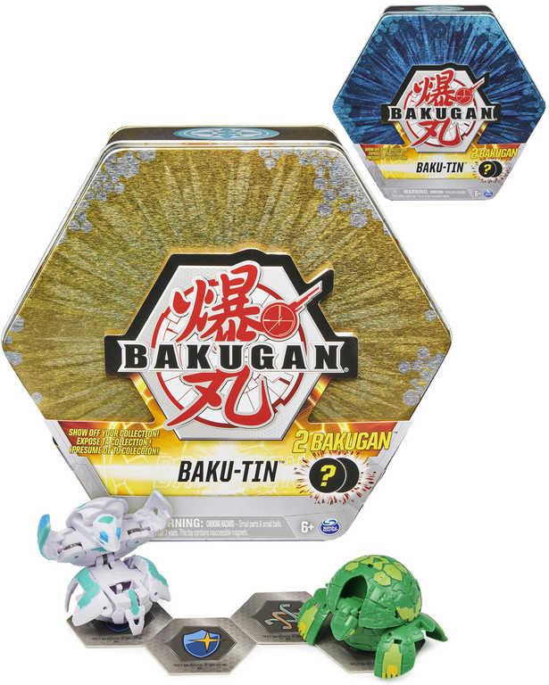 Spin Master Plechový box s exkluzivním Bakuganem s3 s doplňky 2 druhy