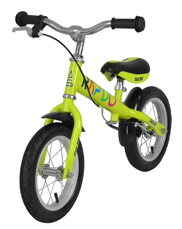 Sulov RAPIDO 12" zelené dětské odrážedlo
