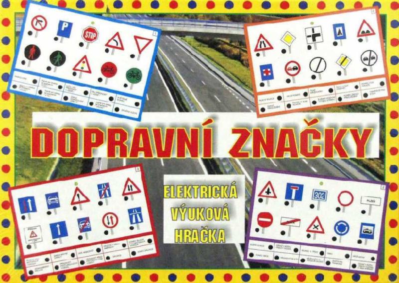 Svoboda VOLTÍK Hra Dopravní značky elektronická vědomostní na baterie Světlo