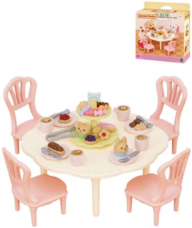 Sylvanian Families Party set se sladkostmi doplněk k herním sadám