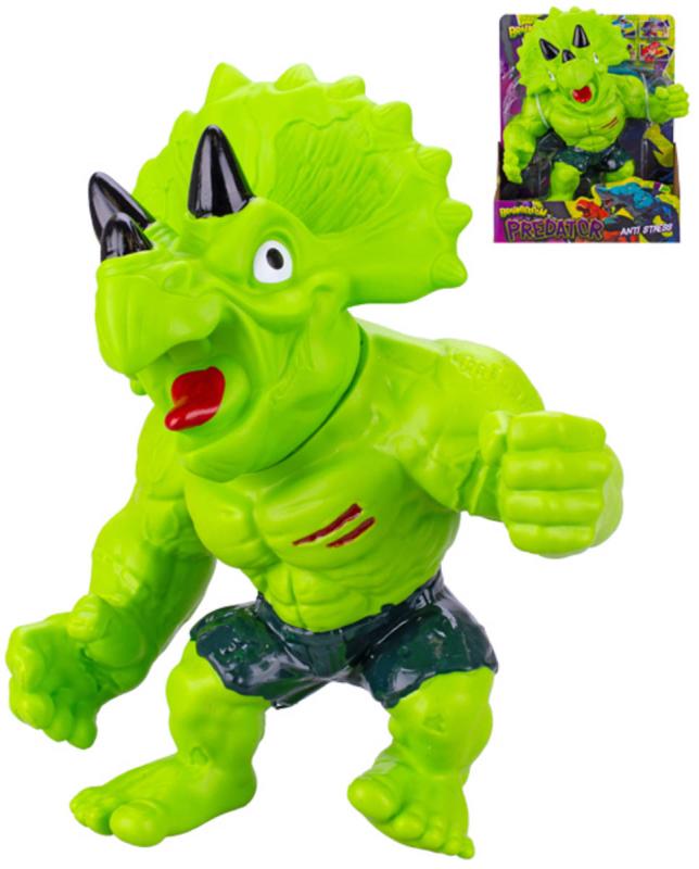 Triceratops antistresový Brainboooom monstrum dinosaurus strečový