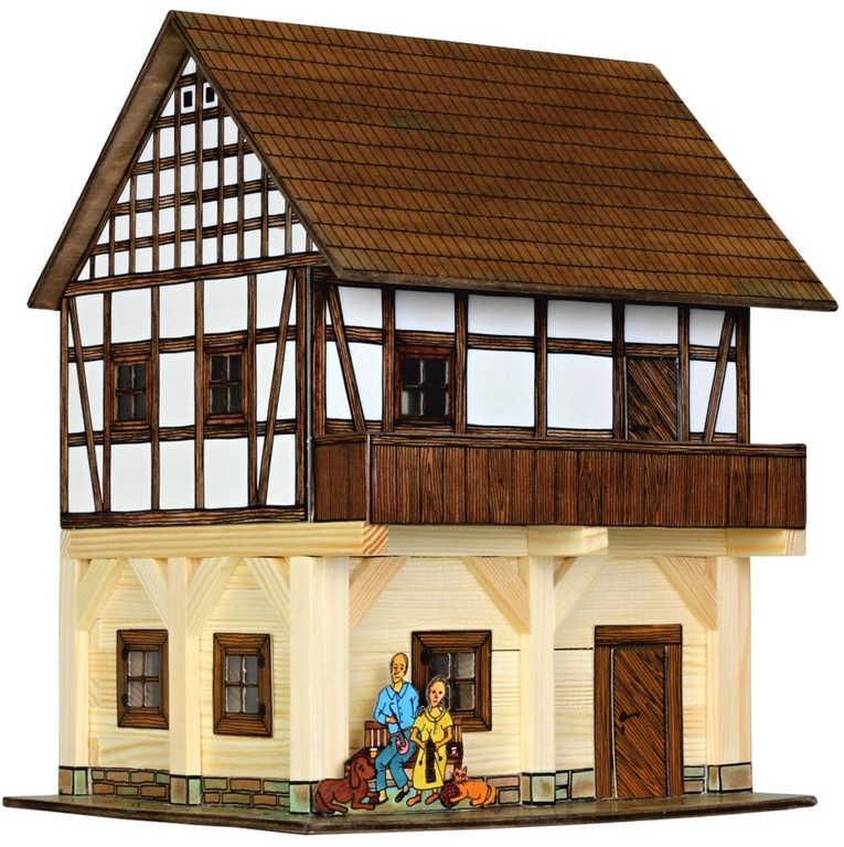 Walachia Hrázděný špýchar W37 Hobby Kit DŘEVĚNÁ (stavebnice)