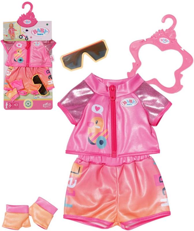 Zapf Creation ZAPF Baby Born souprava na kolo obleček pro panenku miminko 43cm