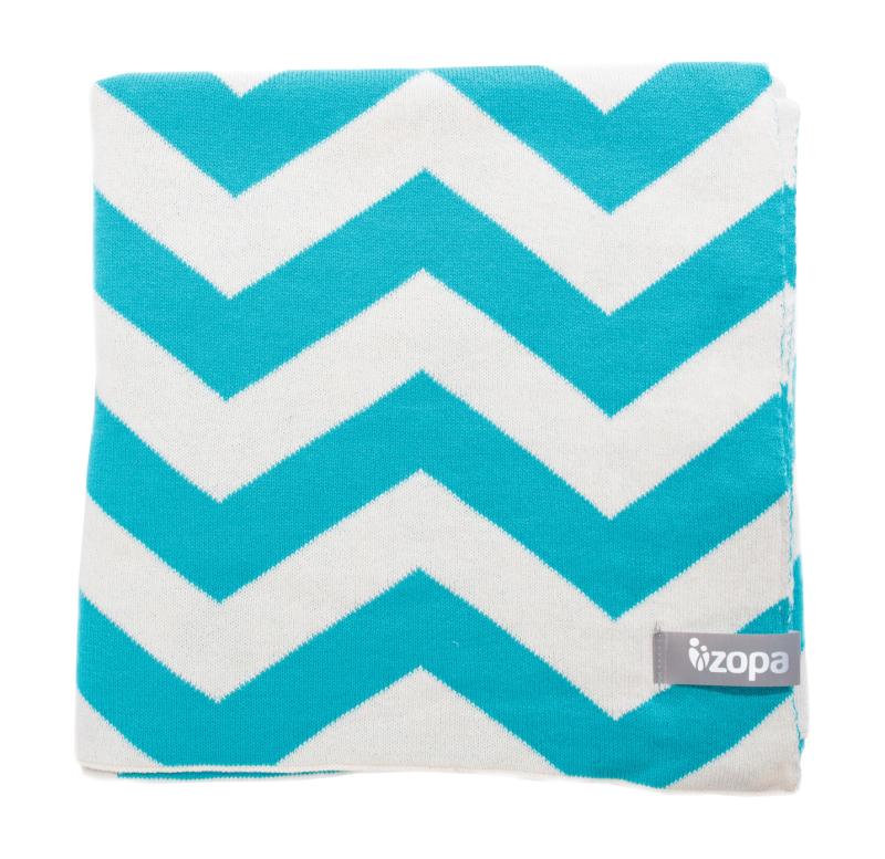 Zopa Dětská deka ZigZag Mint